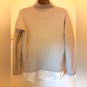 Mock neck sweater